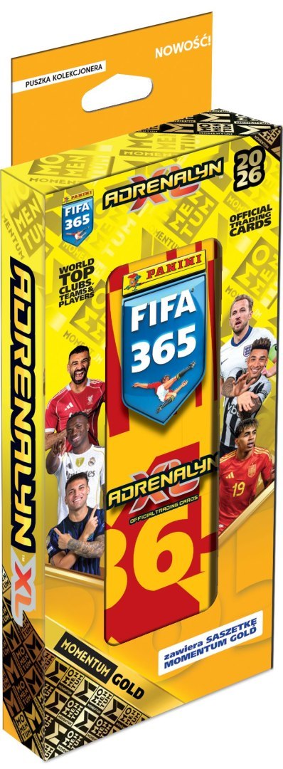 Panini Fifa 365 Adrenalyn XL 2026 puszka kolekcjonera 1szt.mix