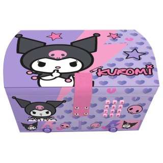 Pudełko na bizuterię na kod z efektami dźwiękowymi Kuromi KU00026