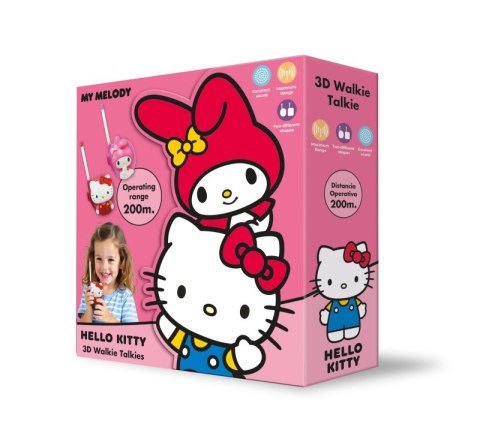 Walkie Talkie Hello Kitty 3D HK50203
