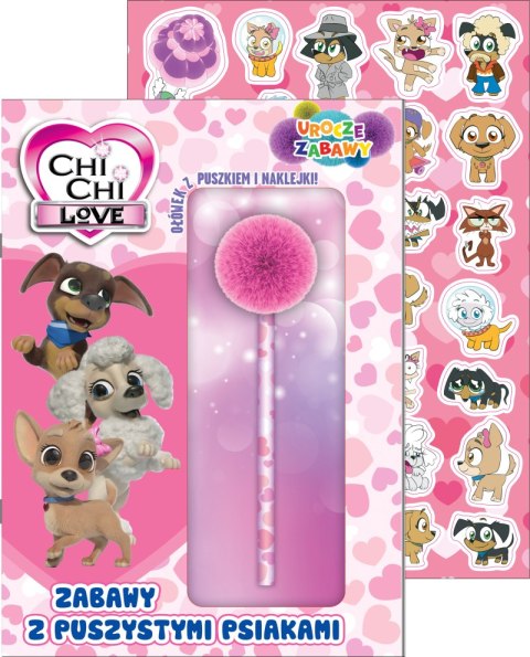 Zabawy z puszystymi psiakami. Chi Chi Love. Urocze zabawy