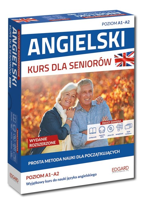 Angielski. Kurs dla seniorów. Poziom A1-A2 wyd. 2
