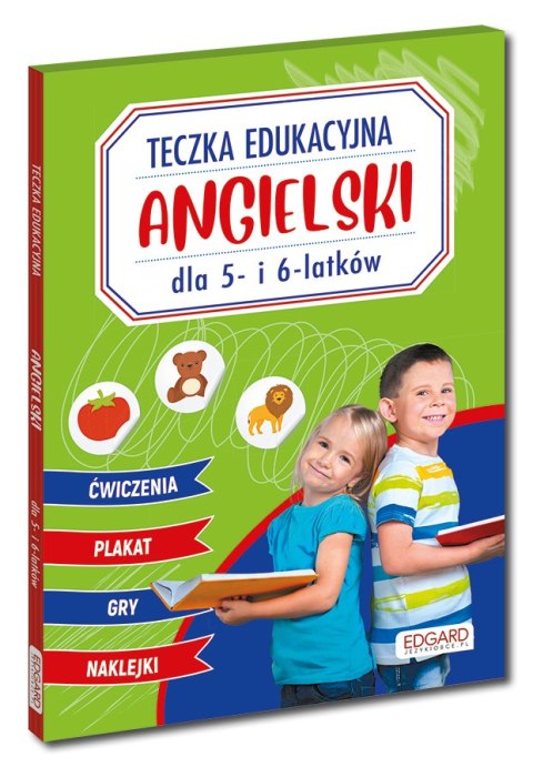 Angielski. Teczka edukacyjna. Dla 5 i 6-latków