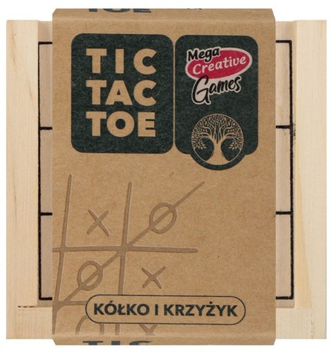 Gra Kółko i krzyżyk drewniana
