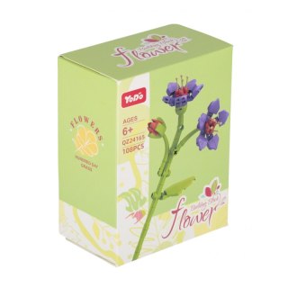 Klocki konstrukcyjne Kwiaty 108 elementów