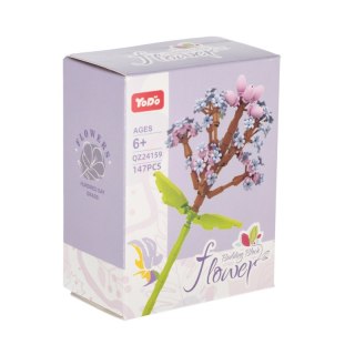 Klocki konstrukcyjne Kwiaty 147 elementy