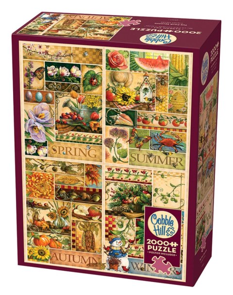 Puzzle 2000 Cztery pory roku 112700