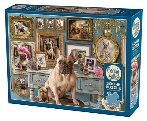 Puzzle 500 Buldog francuski 113529