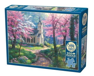 Puzzle 500 Kościółek w lesie 113142