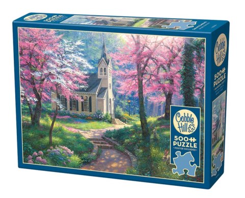 Puzzle 500 Kościółek w lesie 113142