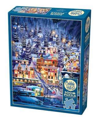 Puzzle 500 Miasteczko narciarskie 113068