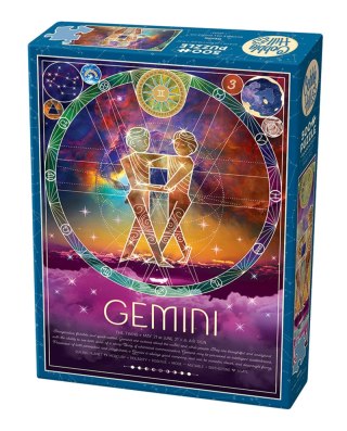 Puzzle 500 Znaki zodiaku Bliźnięta 112272