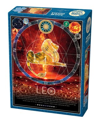 Puzzle 500 Znaki zodiaku Lew 112274