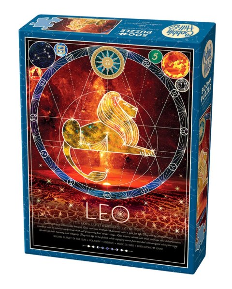 Puzzle 500 Znaki zodiaku Lew 112274