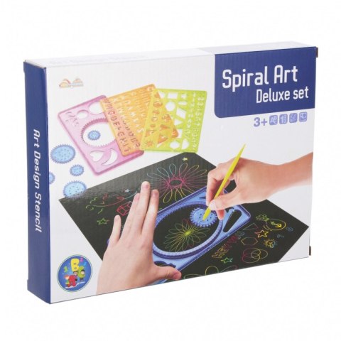 Szablon kreślarski Spirograf