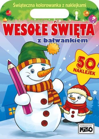 Wesołe święta z bałwankiem
