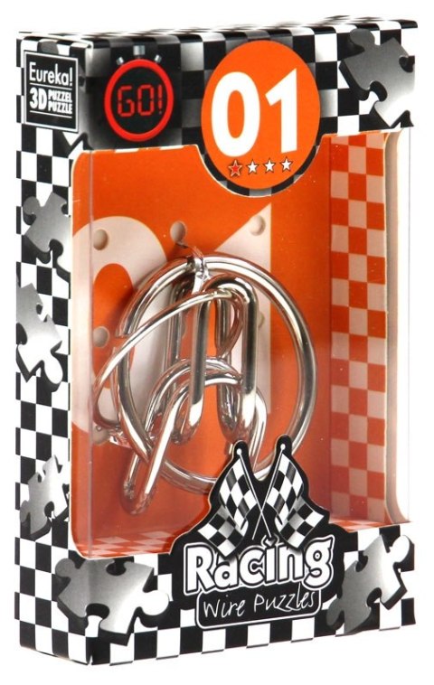 Łamigłówka druciana Racing nr 01 poziom 1/4