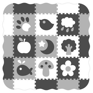 Mata piankowa czarno-biała SP84510 AN01