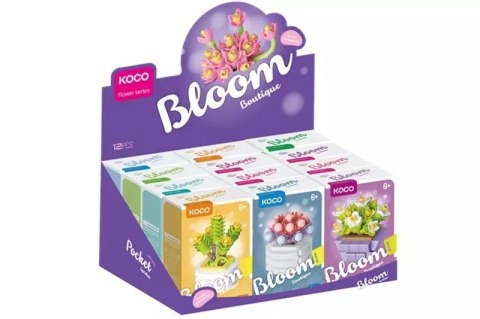 KOCO klocki sukulenty doniczka mix