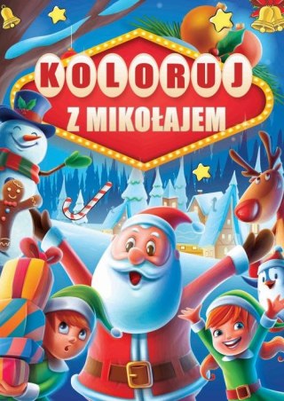 Koloruj z Mikołajem