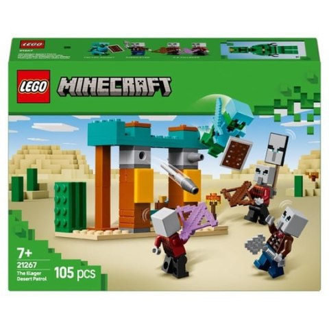Lego Minecraft Pustynny patrol złosadników 21267