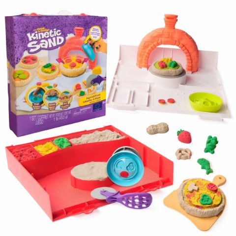 Piasek Kinetyczny Kinetic Sand Zestaw Pizza