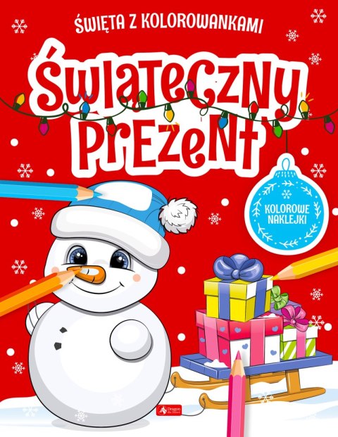 Świąteczny prezent. Święta z kolorowankami