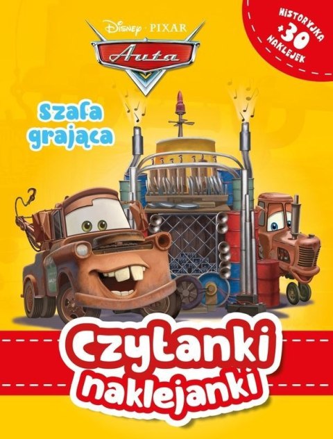 Szafa grająca. Auta. Disney Pixar. Czytanki naklejanki