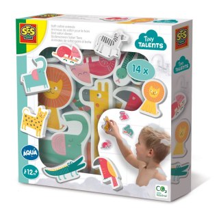 Zwierzęta z dżungli w kąpieli