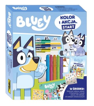 Bluey. Kolor i akcja. Start