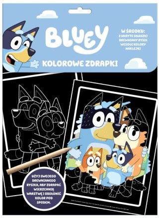 Bluey. Kolorowe zdrapki