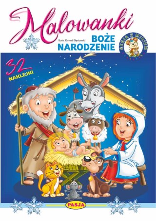 Boże Narodzenie.Malowanki