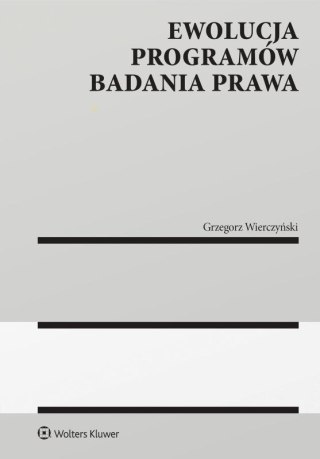 Ewolucja programów badania prawa