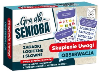 Gra dla Seniora Skupienie Uwagi Obserwacja