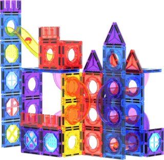 Klocki magnetyczne 100 elementów SP85304 AN01