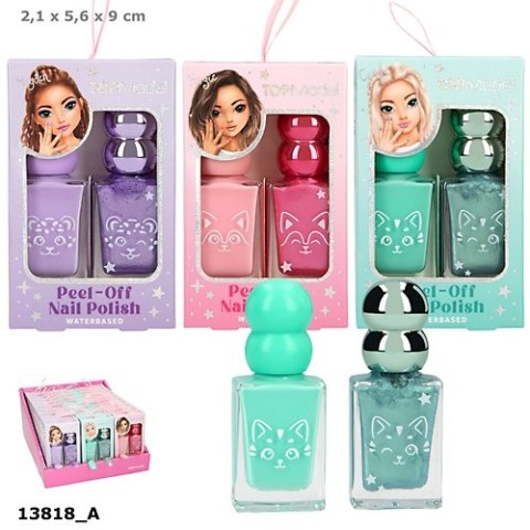 Lakier do paznokci Top Model 2szt.mix kolorów 13818A