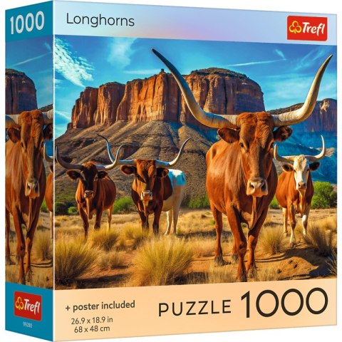 Puzzle 1000 USA Collection Longhorns