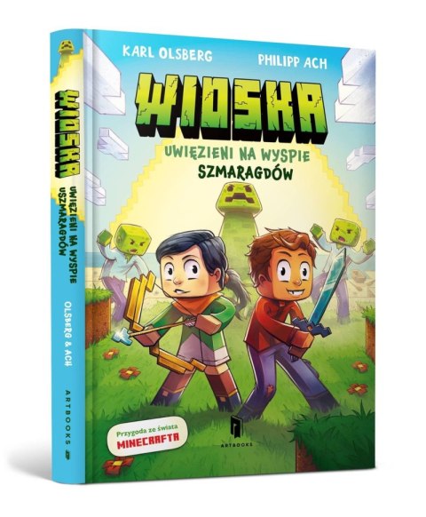 Uwięzieni na Wyspie Szmaragdów. MINECRAFT. Wioska. Tom 1