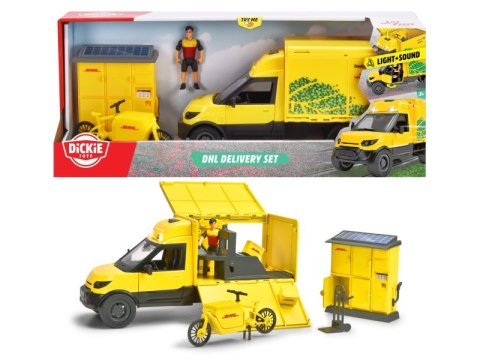 Zestaw City z pojazdem DHL Dickie Toys 25cm
