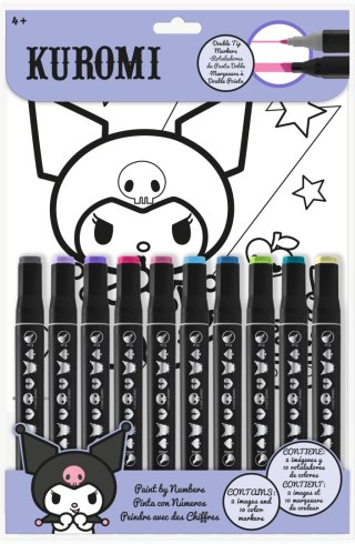 Zestaw kreatywny Kuromi 12 el. KU00022