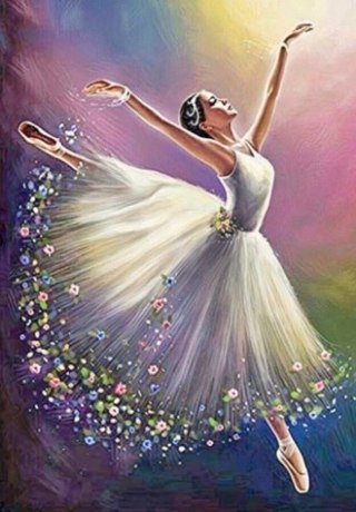 Diamentowa Mozaika Baletnica Prima balerina NO-1005272