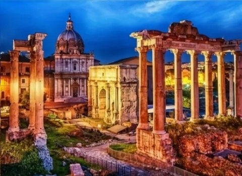 Diamentowa Mozaika Rzym forum romanum NO-2000286