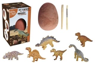 Duża figurka Dinozaura wykopalisko z jajka 10cm Bones&More 1szt.mix
