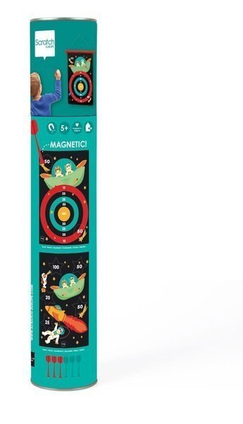 Gra Rzutki magnetyczne Astronauci Scratch rozmiar L