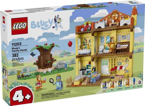 Lego Bluey Dom rodzinny Blue 11203