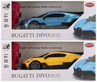 Auto osobowe zdalnie sterowane R/C FF Bugatti 1szt.mix