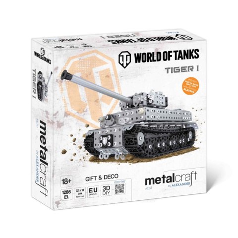 Czołg Tiger I Metalcraft World of Tanks