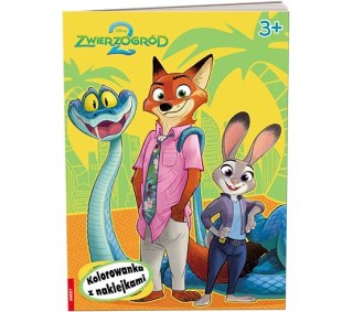 Disney Zwierzogród 2 Kolorowanka z naklejkami NA-9142
