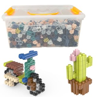 Klocki małych geniuszy konstrukcyjne 800 elementów