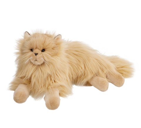 Maskotka ZOO Kot Perski leżący beżowy 36cm