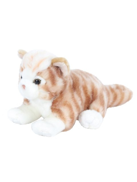Maskotka ZOO Kot leżący rudy 30cm